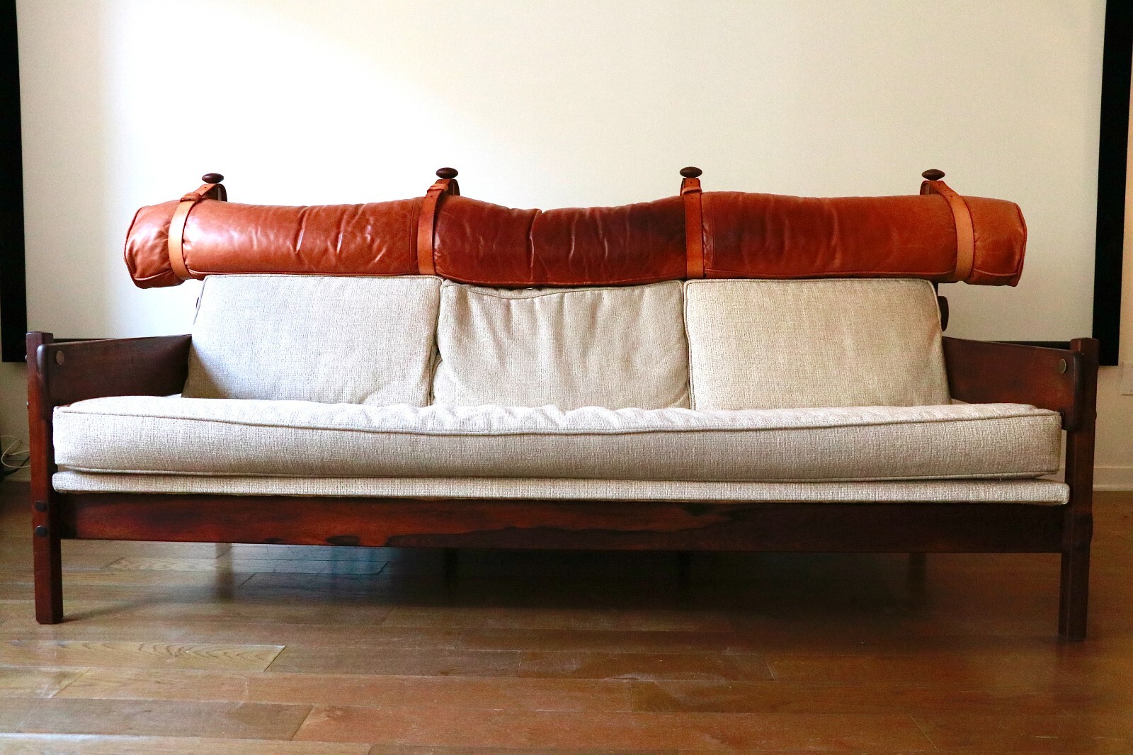 Vintage Sergio Rodrigues Tonico Three Sofa