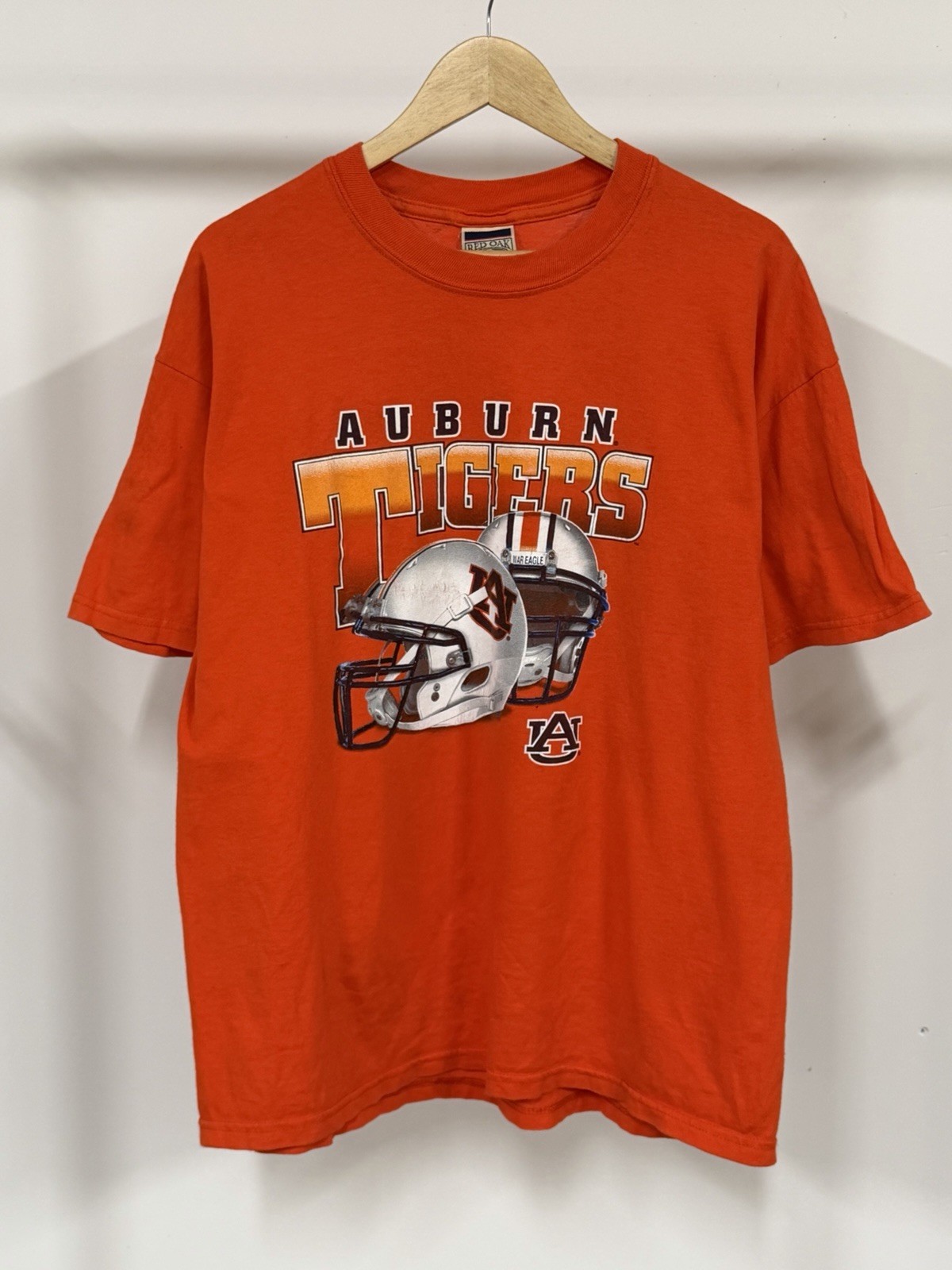 Vintage Auburn Tigers Red Oak Orange Logo T Shirt Vintage Auburn Tigers Red Oak Orange Logo T Shirt