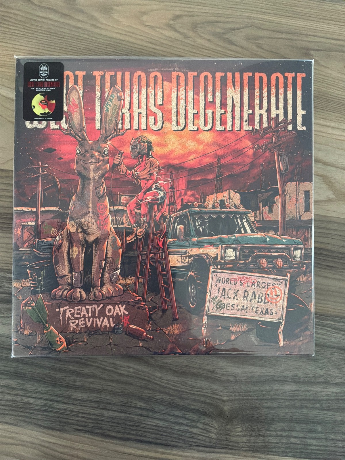 *Sold Out* Treaty Oak Revival Vinyl West Texas Degenerate Sealed Limited Edition