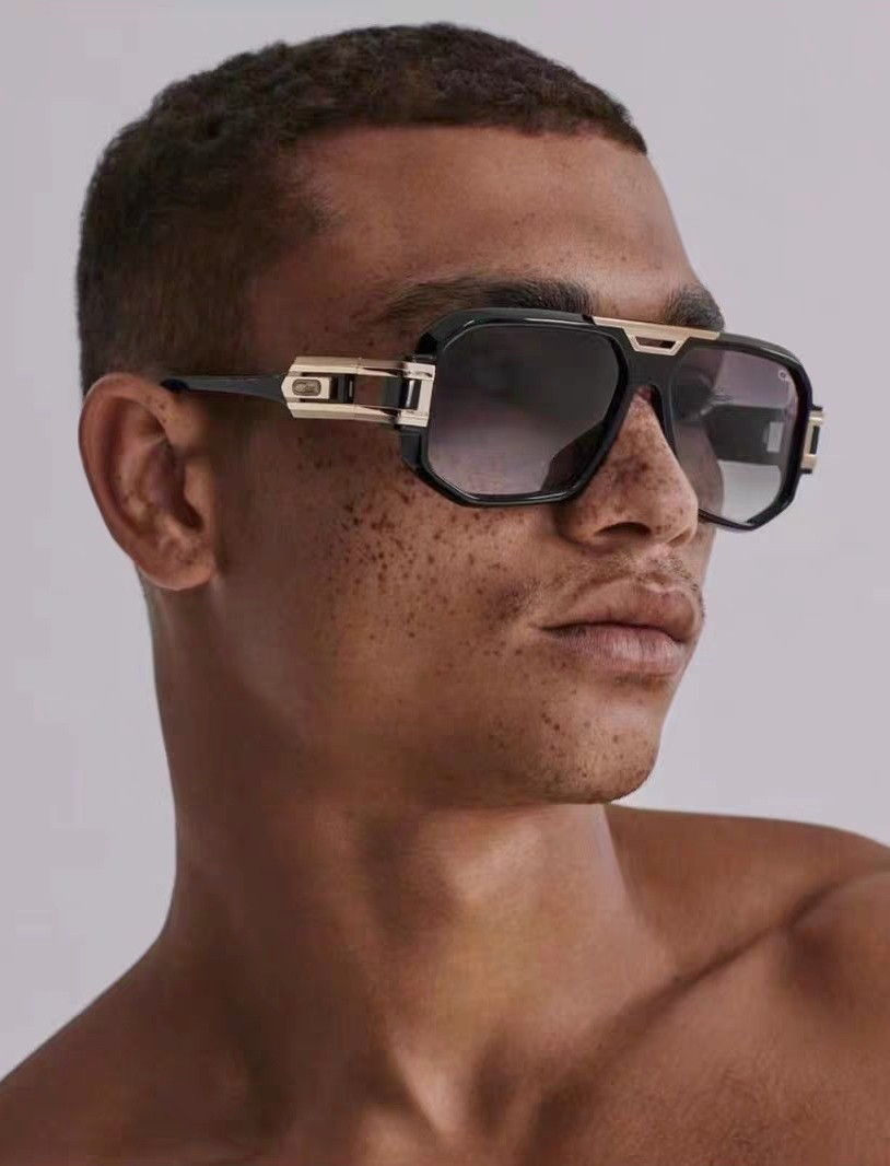 CAZAL Retro Punk Square Oversized Double-Bridge Sunglasses (Unisex) CAZAL Retro Punk Square Oversized Double-Bridge Sunglasses (Unisex)