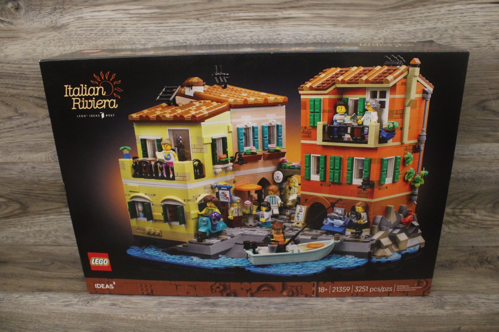 LEGO Ideas Italian Riviera Building Set 21359