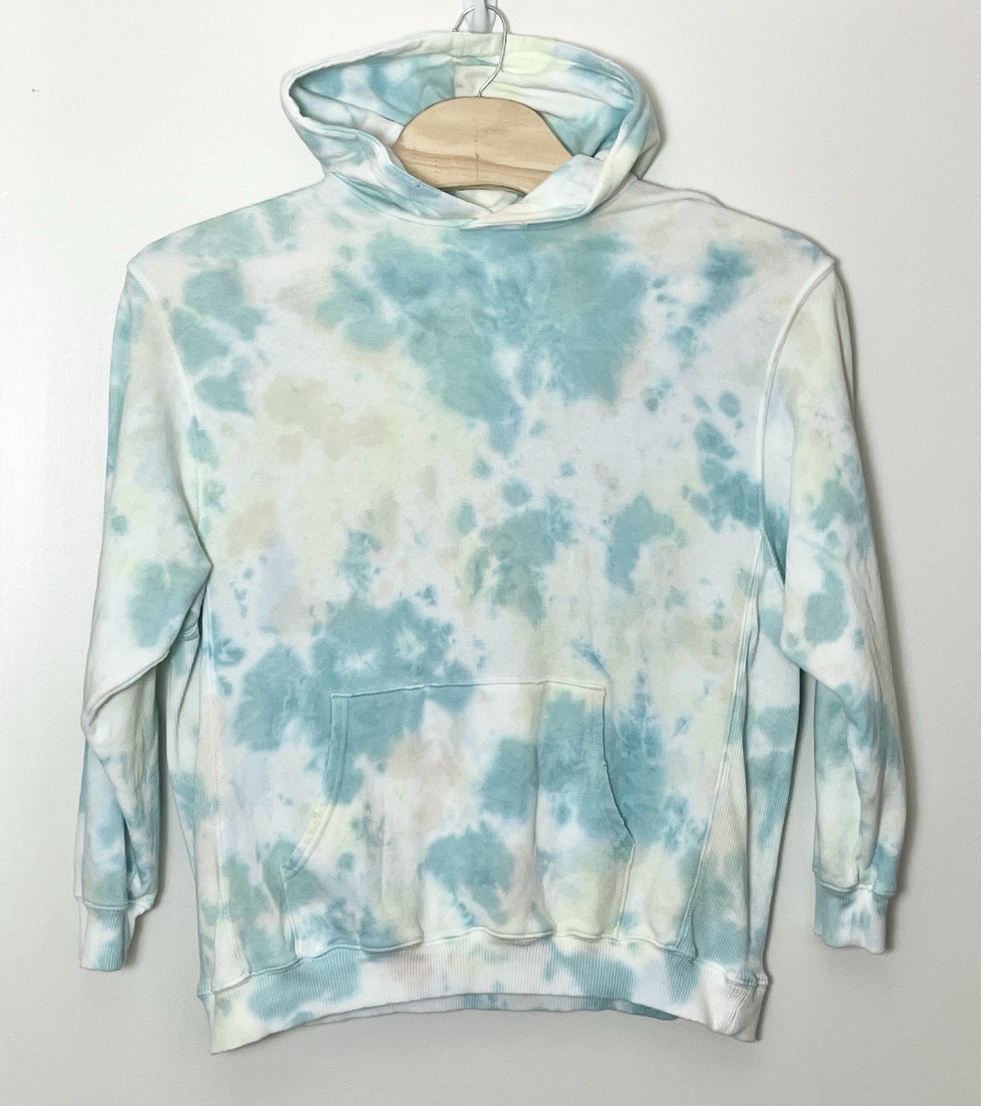 Aerie Tie Dye Hoodie Womens Large Turquoise Tie Dye Oversized Mallsoft Cozycore Aerie Tie Dye Hoodie Womens Large Turquoise Tie Dye Oversized Mallsoft Cozycore