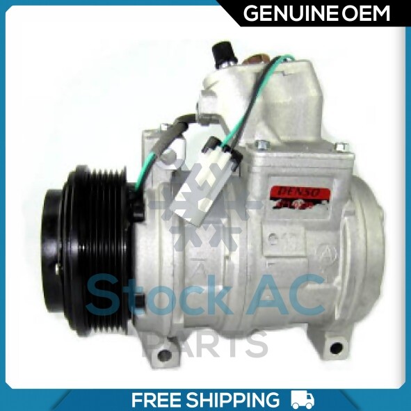 A/C Compressor OEM Denso 10PA17CH for Chevrolet Corvette ZR-1 1990-1992 QR