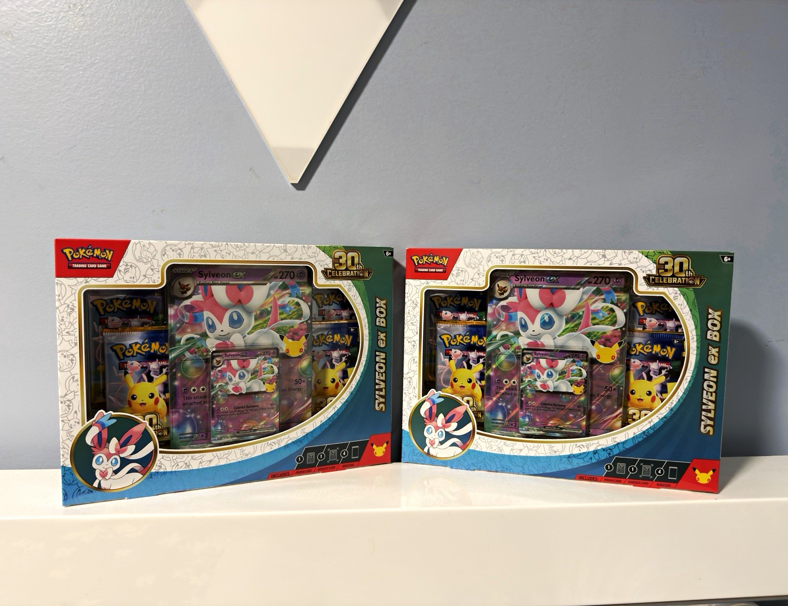 1x Pokemon TCG 30th Celebration Sylveon ex Box Factory Sealed New 1x Pokemon TCG 30th Celebration Sylveon ex Box Factory Sealed New