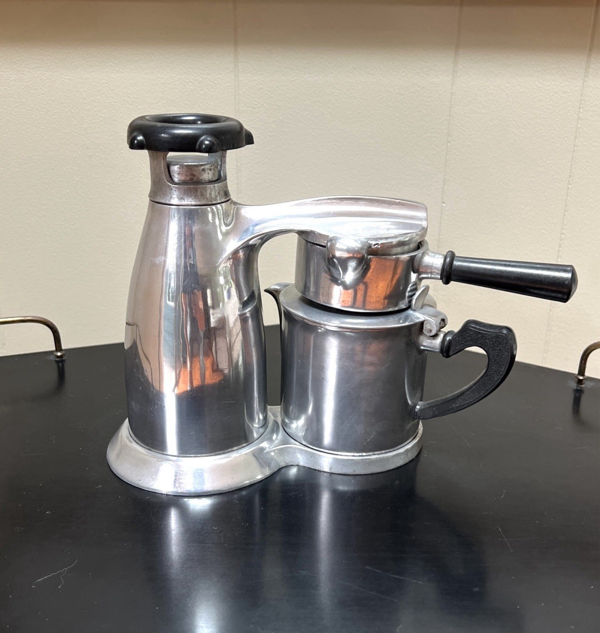 Vintage Vesuviana Stovetop Espresso Coffee Maker 415468 Made In Italy - MCM Vintage Vesuviana Stovetop Espresso Coffee Maker 415468 Made In Italy - MCM