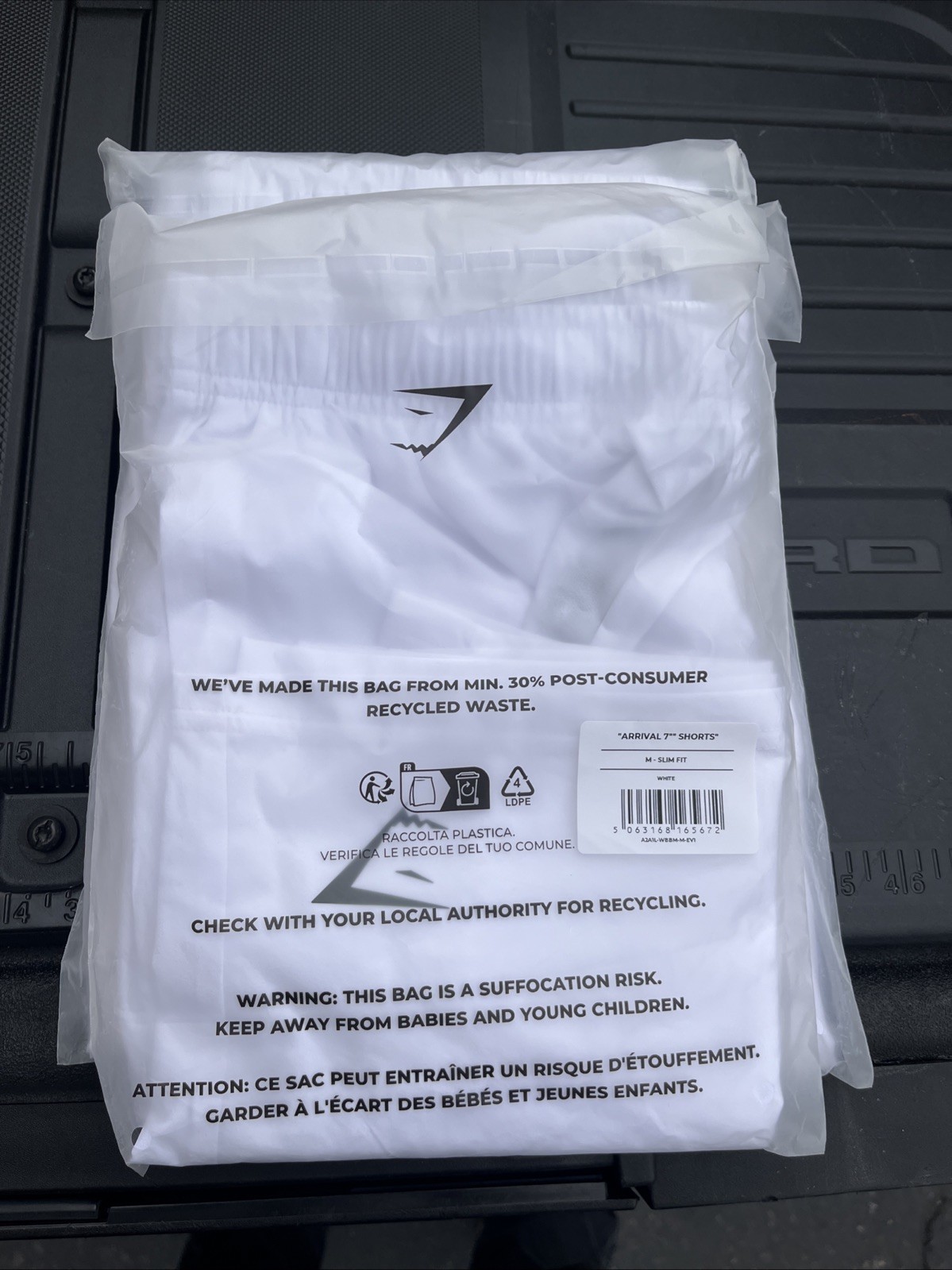 Gymshark Shorts Mens Medium Slim Fit Arrival 7” Linerless Gym Running Train New Gymshark Shorts Mens Medium Slim Fit Arrival 7” Linerless Gym Running Train New