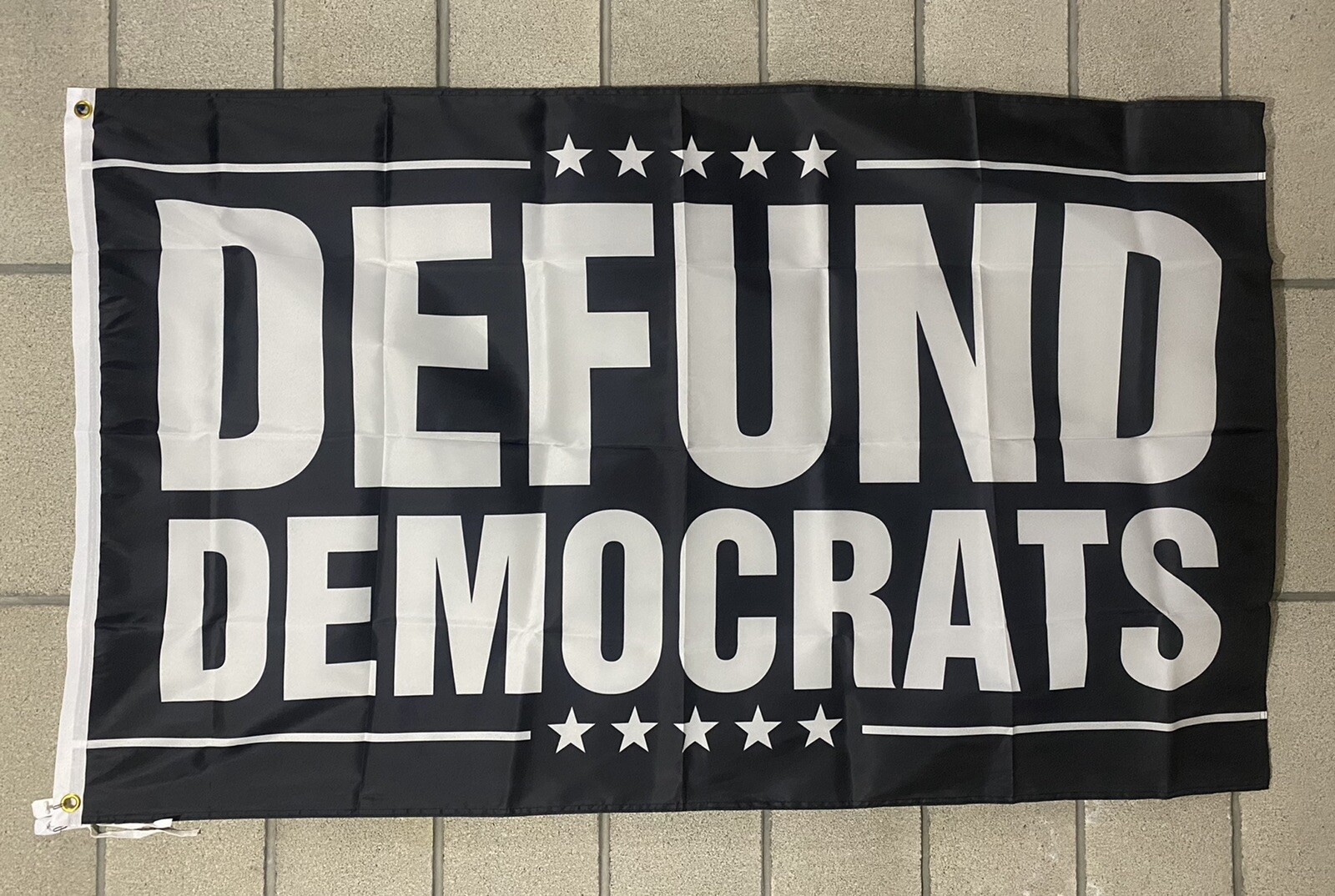 Defund The Democrats Biden Sucks Flag Vote Trump 2024 USA Sign 3x5' Defund The Democrats Biden Sucks Flag Vote Trump 2024 USA Sign 3x5'