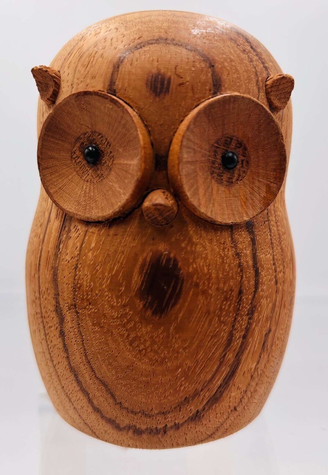 Vintage Laurids Lonborg Holzfigur Wood Sculpture Owl - Danish Design Denmark Vintage Laurids Lonborg Holzfigur Wood Sculpture Owl - Danish Design Denmark