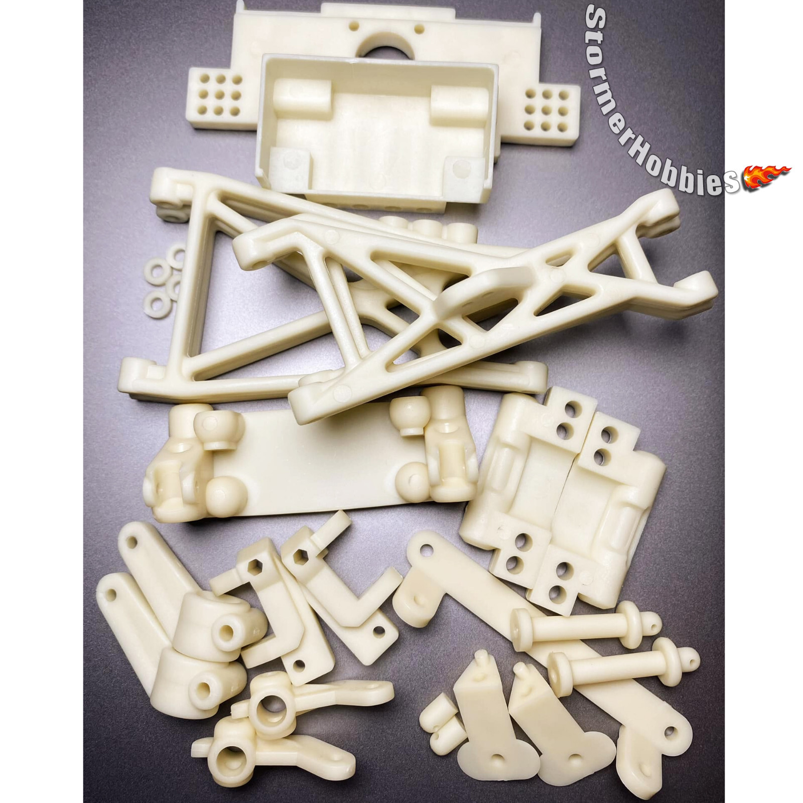 RC10T Plastic Set, 10T White. Fits Associated 7001 7011 7014 7035 FanRC FR-002 RC10T Plastic Set, 10T White. Fits Associated 7001 7011 7014 7035 FanRC FR-002