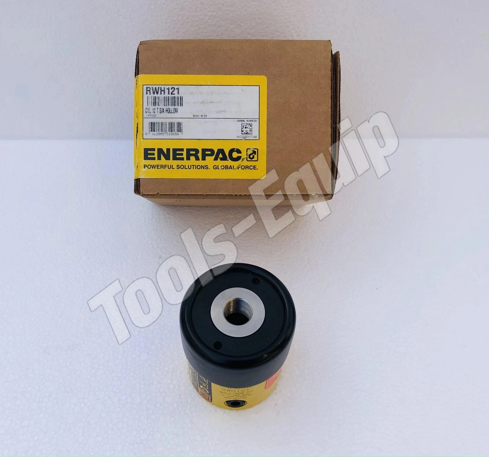 Enerpac RWH121 Hydraulic Hollow Holl-O-Cylinder 12 Tons Capacity 1