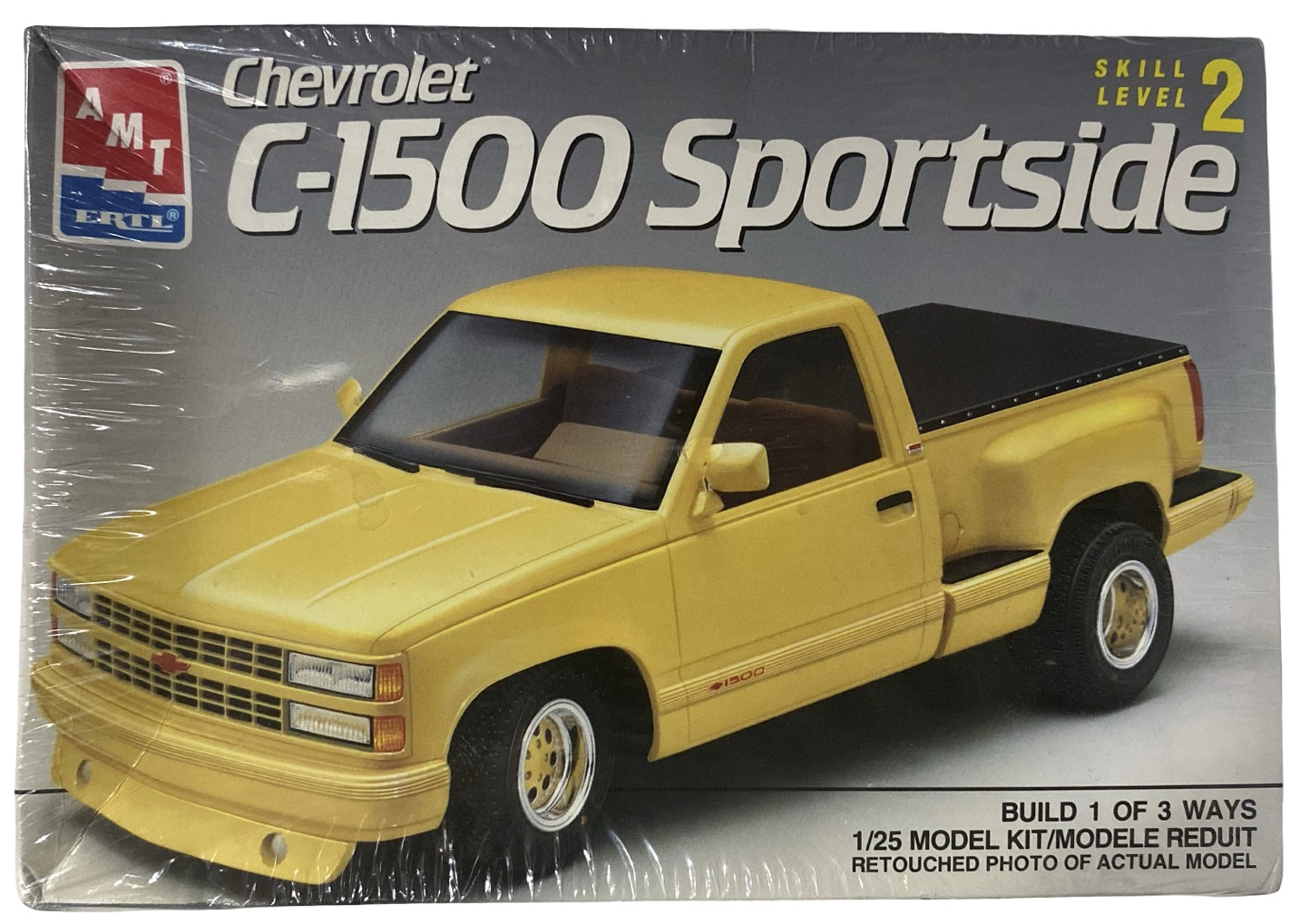 AMT/Ertl Chevrolet C-1500 Sportside Pickup Truck 1990 1/25 Model Kit NEW SEALED AMT/Ertl Chevrolet C-1500 Sportside Pickup Truck 1990 1/25 Model Kit NEW SEALED