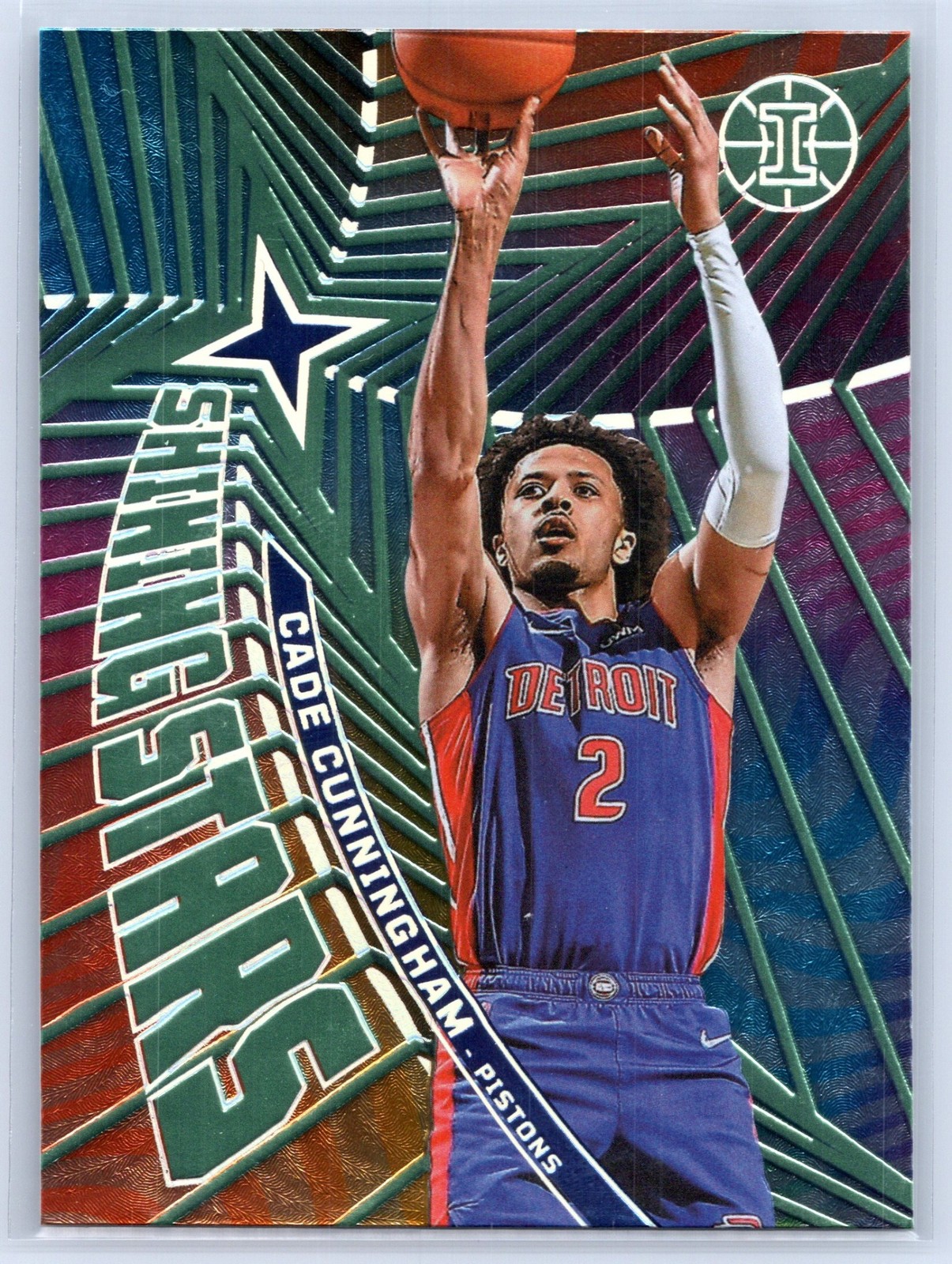 2021-22 Panini Illusions #20 Cade Cunningham Shining Stars 2021-22 Panini Illusions #20 Cade Cunningham Shining Stars