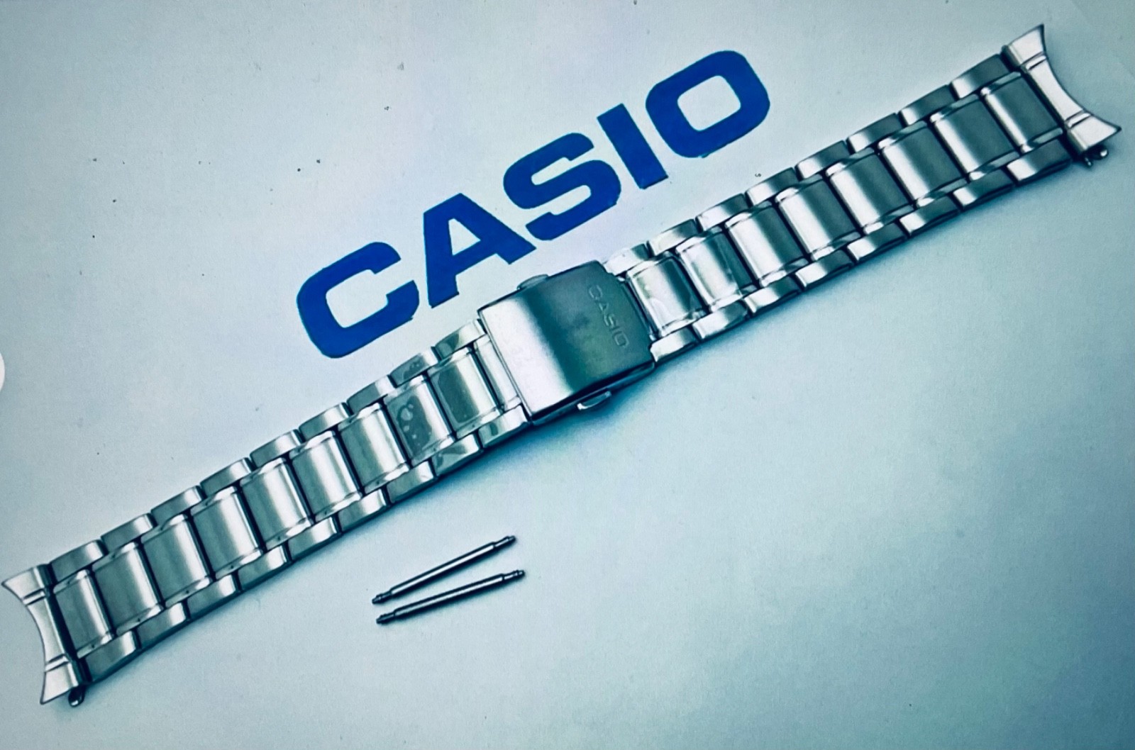 Genuine Casio Watch Band MDV-106 MDV-106D Stainless Steel Metal Strap Bracelet