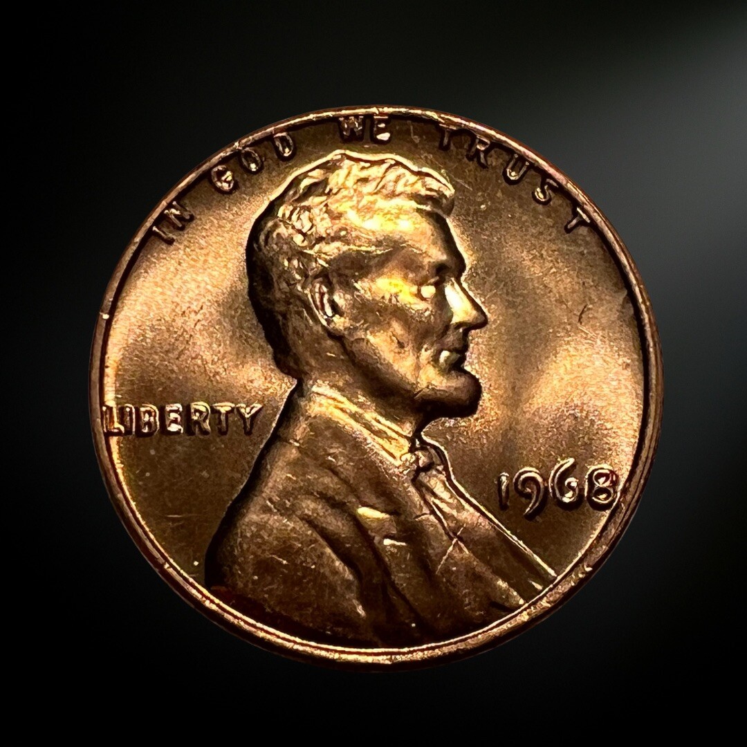 1968 P Philadelphia Lincoln Memorial Penny Brilliant Uncirculated (BU) 1968 P Philadelphia Lincoln Memorial Penny Brilliant Uncirculated (BU)