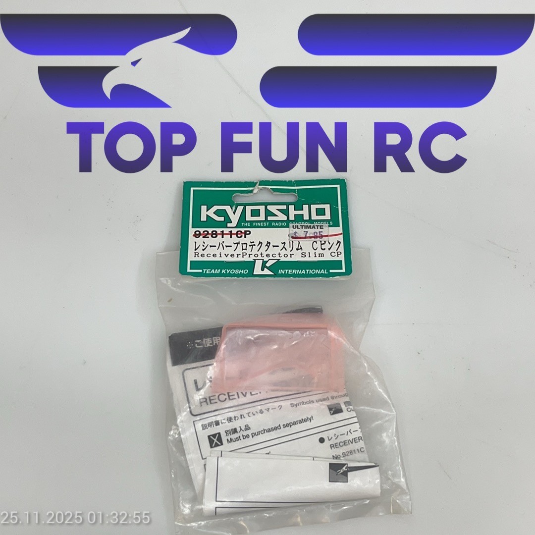 KYOSHO 92811CP RECEIVER PROTECTOR SLIM CP FOR KYOSHO PURETEN SERIES