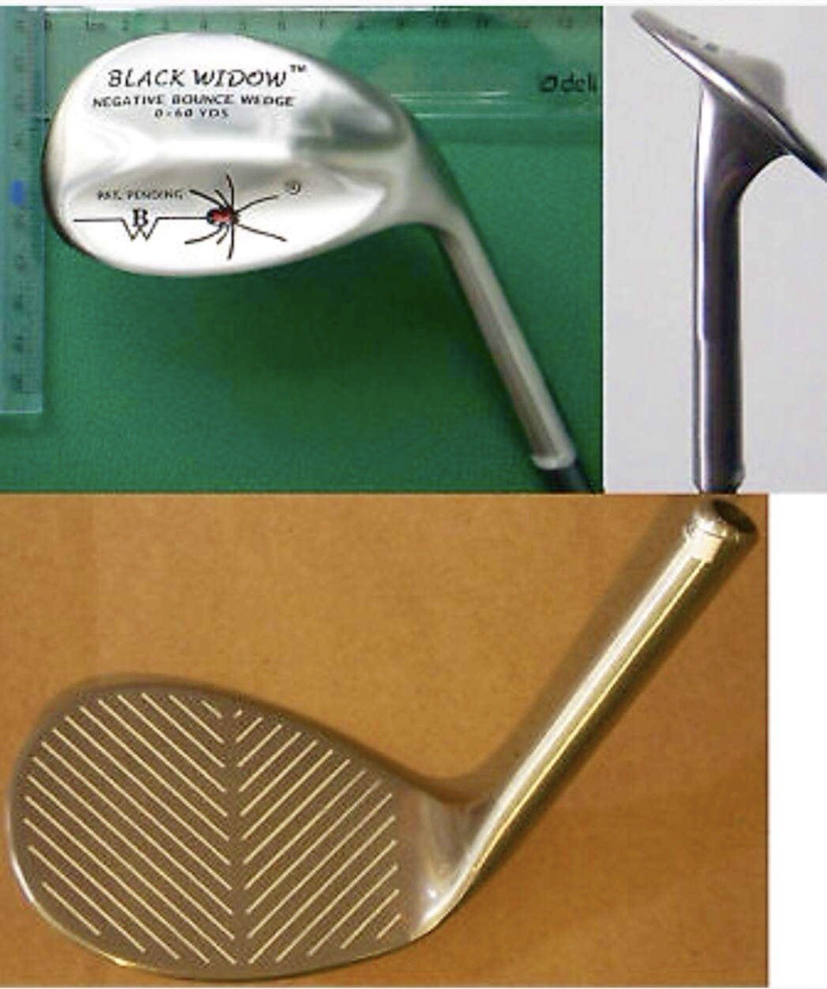 Black Widow Negative Bounce Wedge 