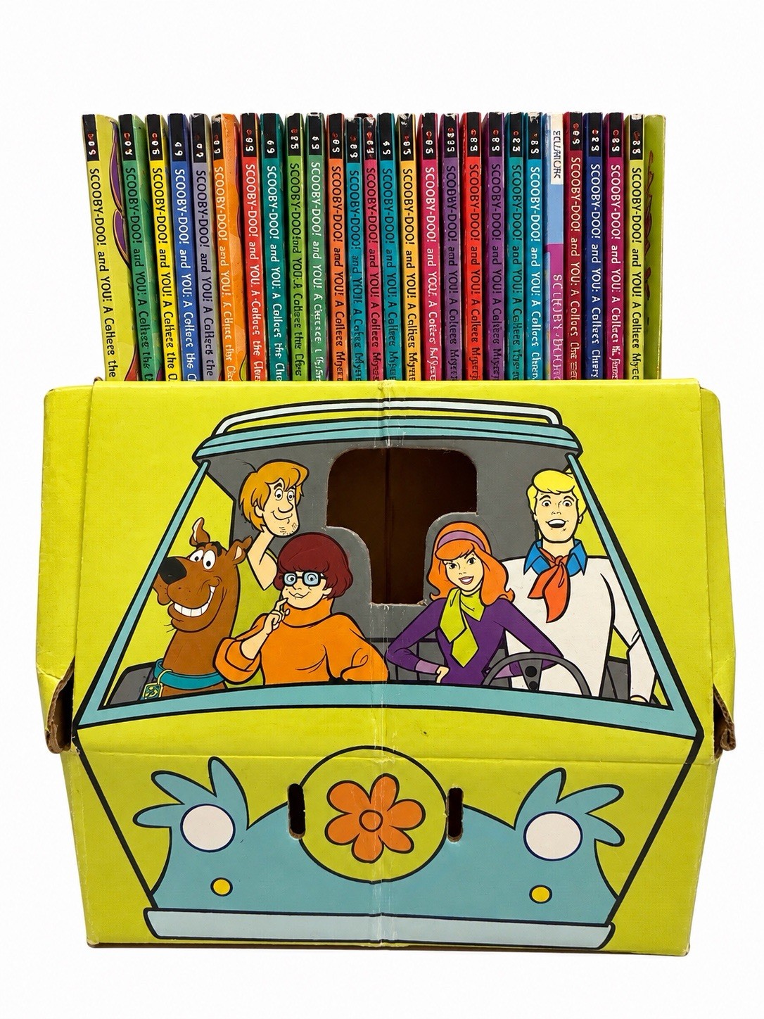Scooby-Doo and You Collect the Clues Complete 24 Book Set + Mystery Club Extras
