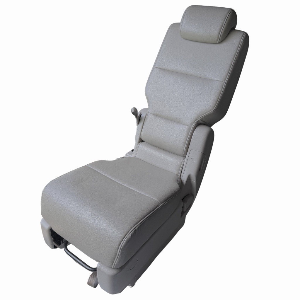 2011-2017 Honda Odyssey 2nd Row Middle Seat Center Jump Seat Beige Tan OEM Nice