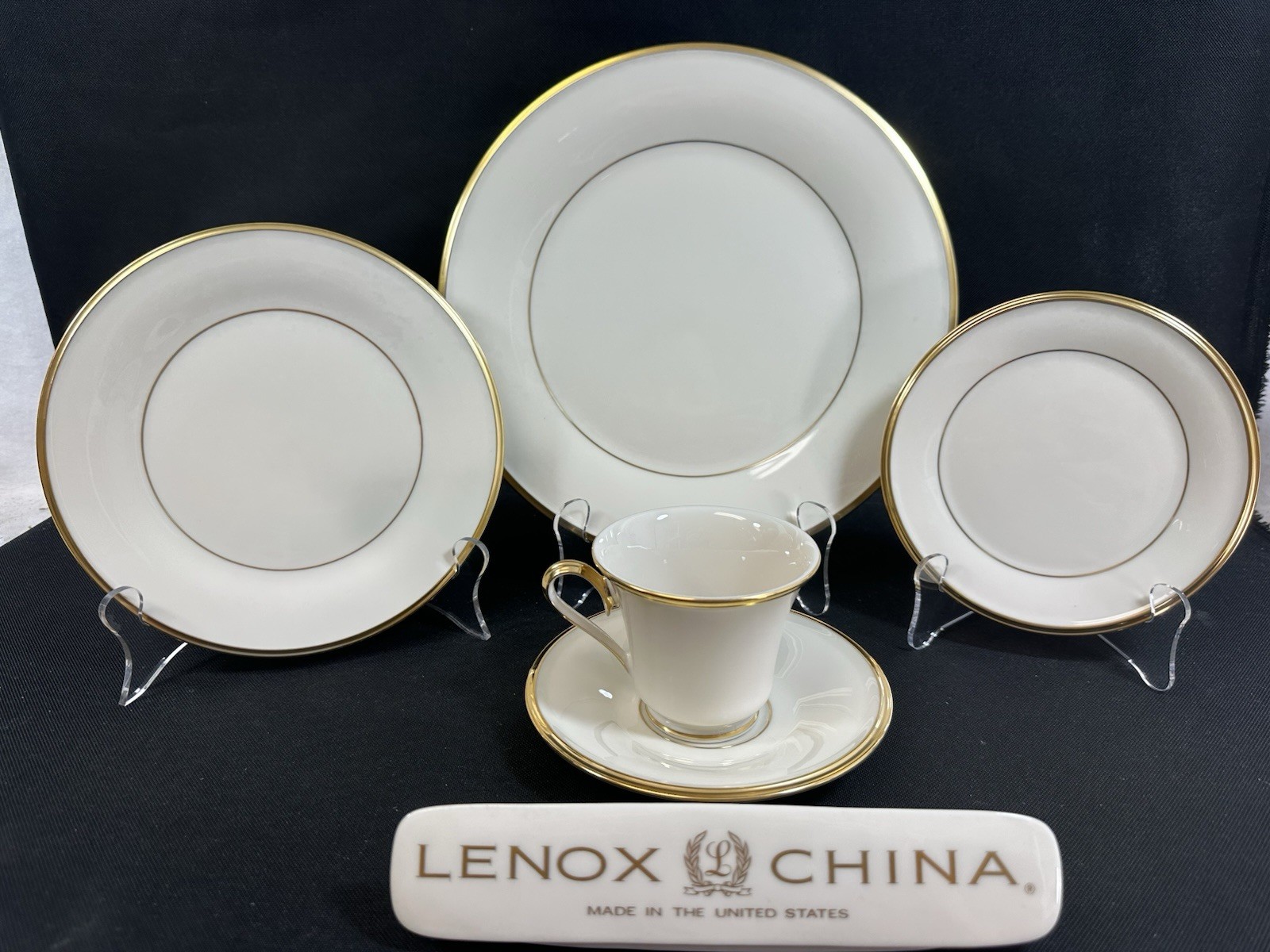 Lenox China~Dimension~Eternal~(1)~5 Piece Plc Setting~NEW W/TAGS~1st Quality~DWS