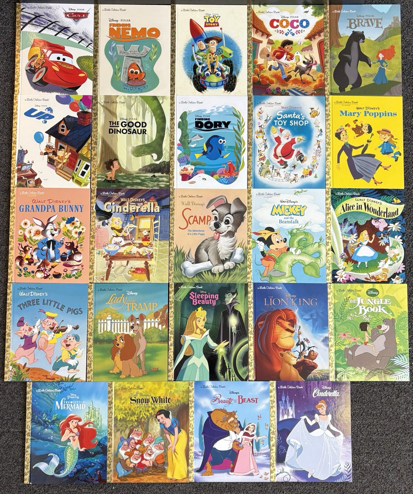 Lof of 24 Assorted Golden Books Brand New Lof of 24 Assorted Golden Books Brand New