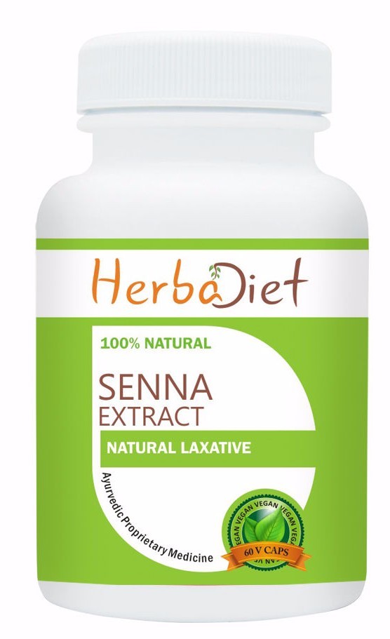 Senna Leaf 20% Herbal Laxative Colon  Sennosides Extract 500mg Capsules