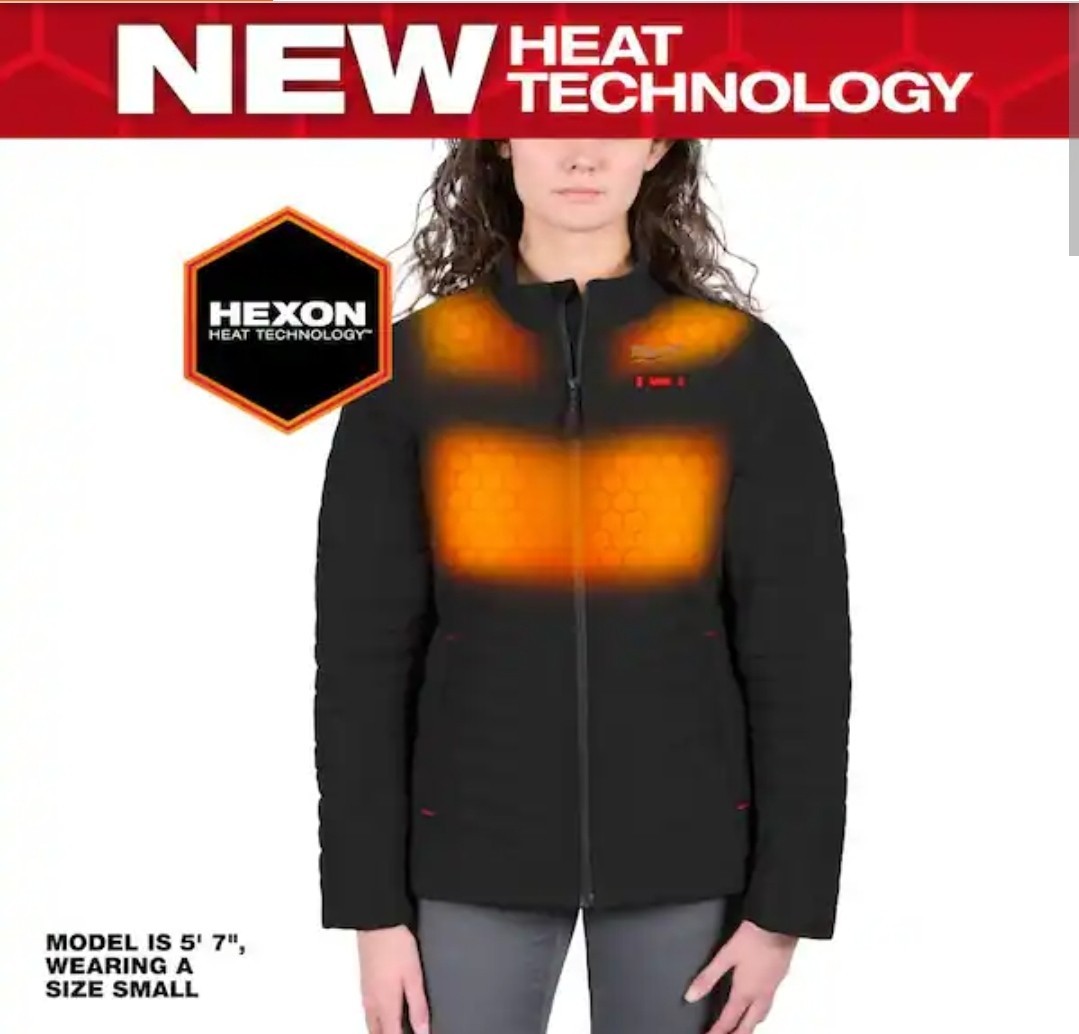 Milwaukee F102B-21M Women's Medium Black Axis Jacket Kit Milwaukee F102B-21M Women's Medium Black Axis Jacket Kit