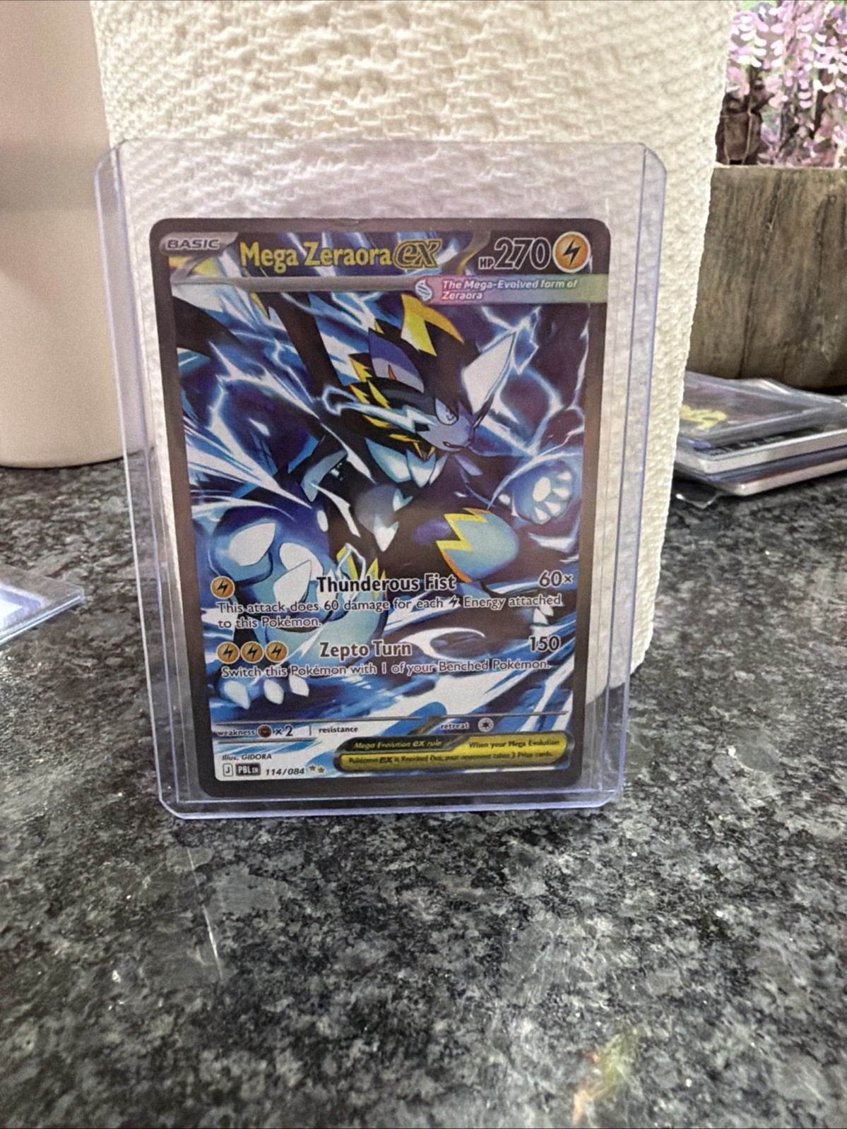 Pokemon TCG: Mega Zeraora EX Special Illustration Rare Near Mint