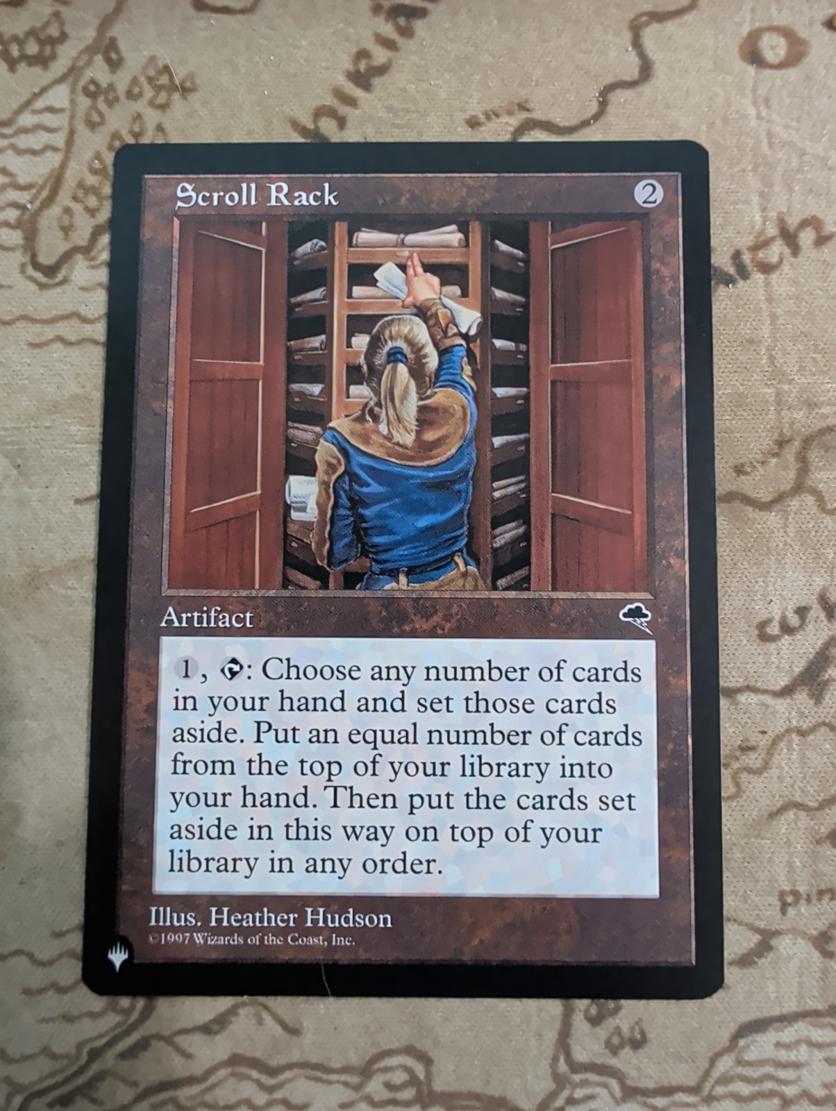 MTG - Scroll Rack - NM - Rare - The List Reprints NEAR MINT MTG - Scroll Rack - NM - Rare - The List Reprints NEAR MINT