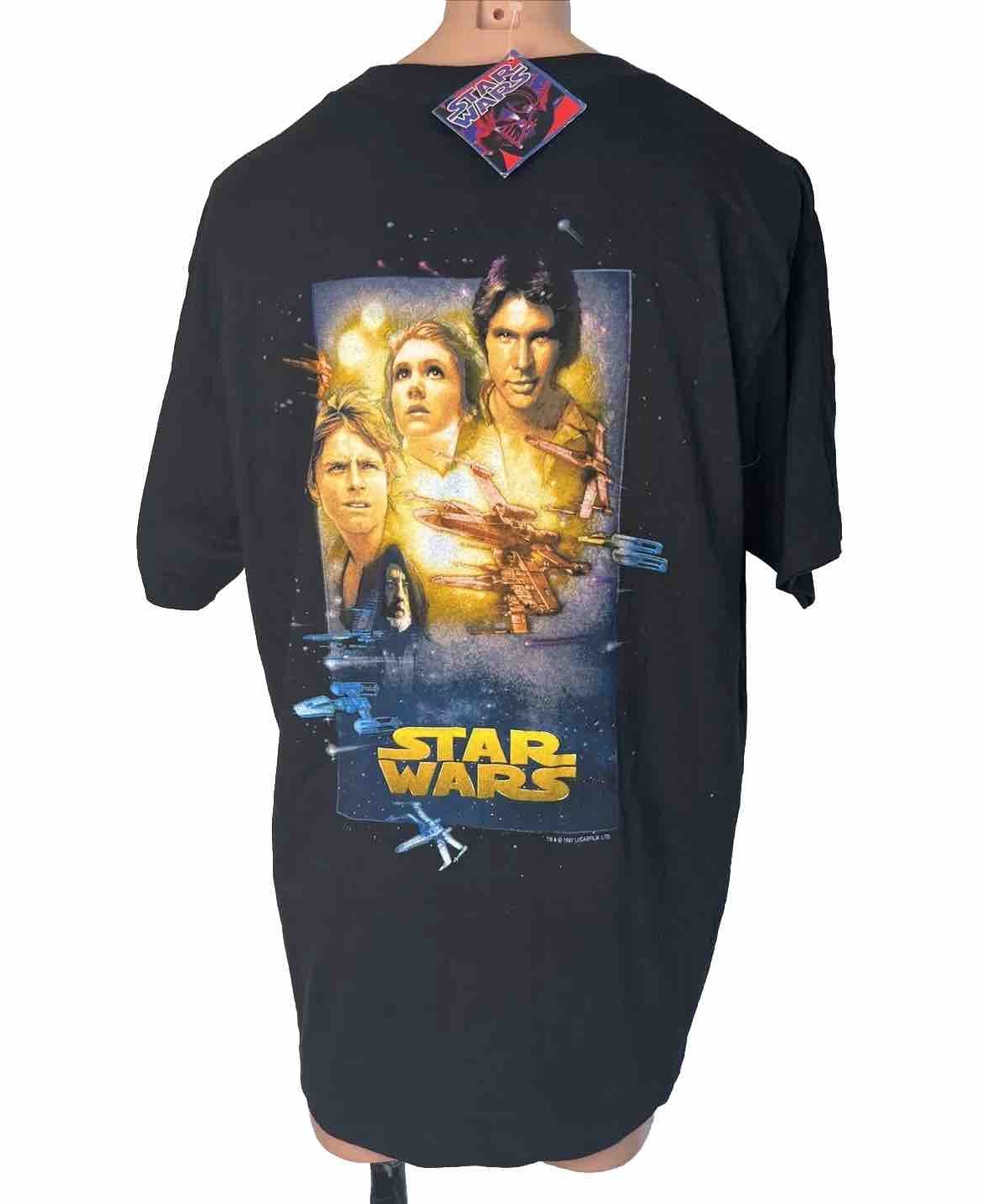 Star Wars A New Hope Promo Single Stitch XL BRAND NEW NWT Vintage 1997