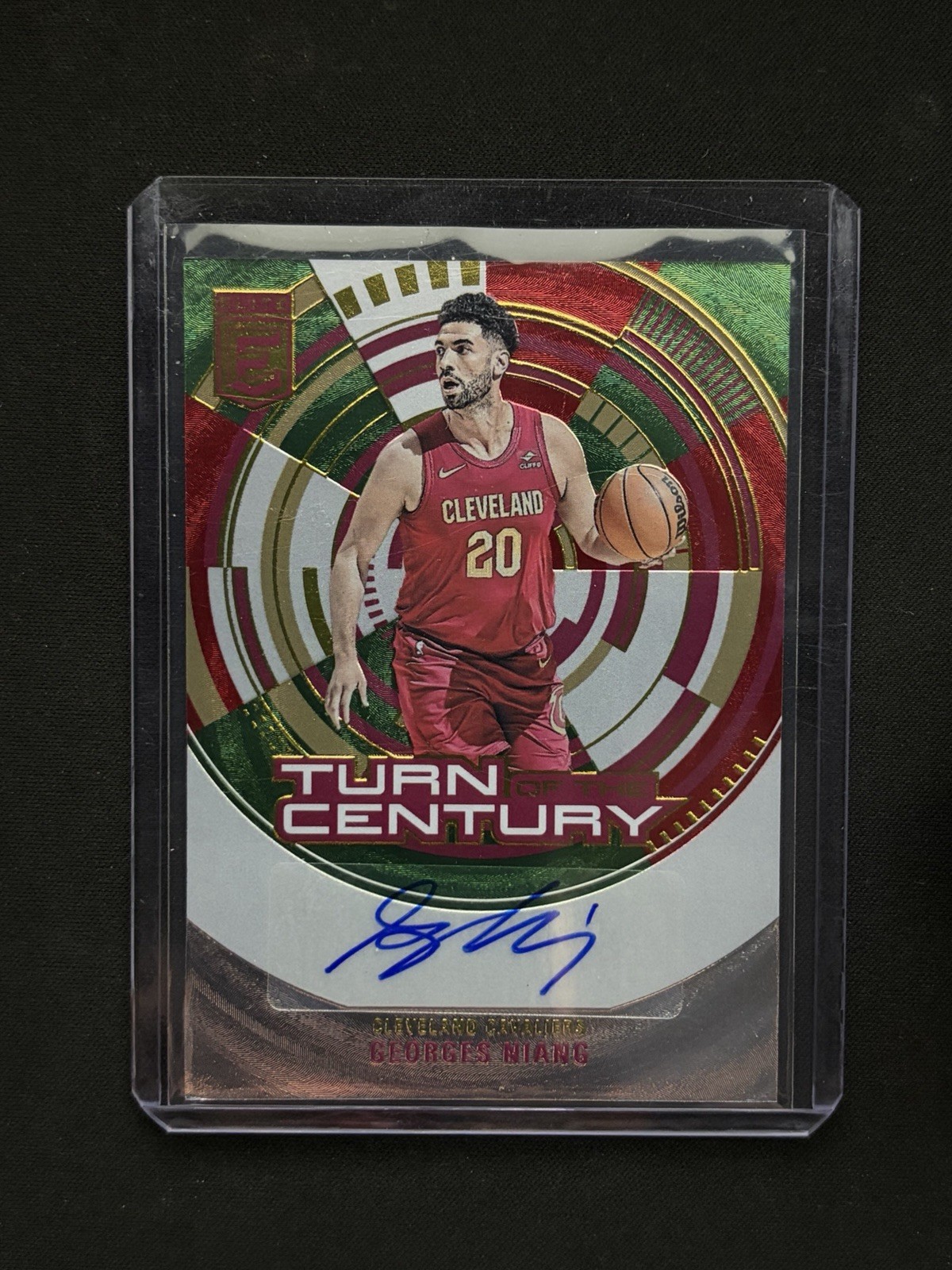 2023-24 Donruss Elite - Turn of the Century Signatures Georges Niang #TCS-NIA 2023-24 Donruss Elite - Turn of the Century Signatures Georges Niang #TCS-NIA