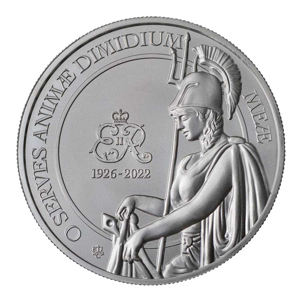 2023 U.K. 1 Pound St. Helena Queen Elizabeth II Memorial Brilliant Uncirculated 2023 U.K. 1 Pound St. Helena Queen Elizabeth II Memorial Brilliant Uncirculated