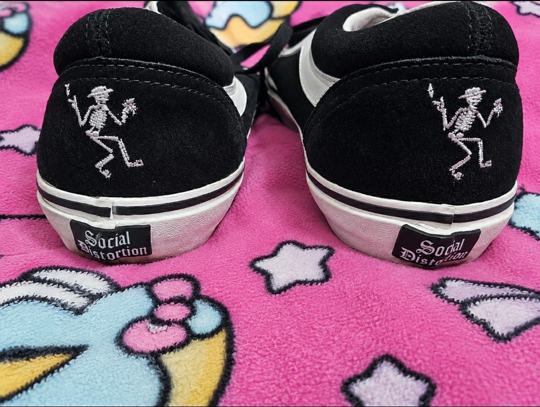 🖤 RARE VINTAGE SOCIAL DISTORTION x VANS OLD SKOOL 🖤