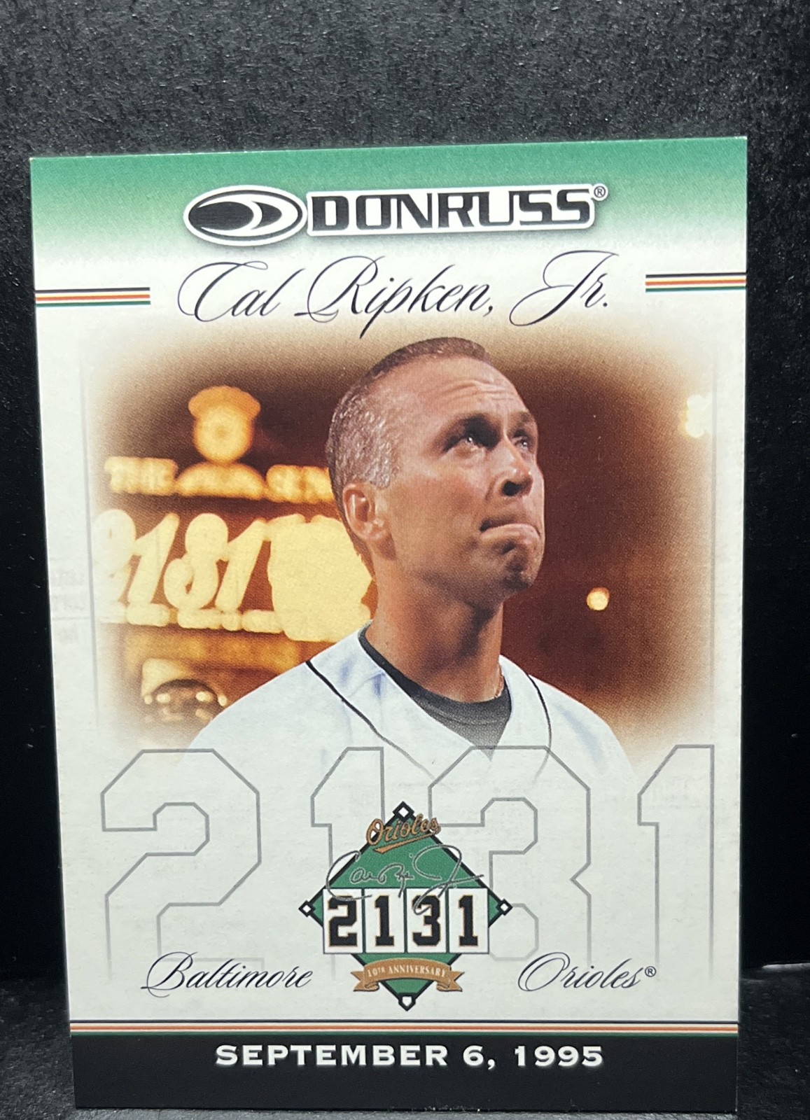 2005 Donruss Cal Ripken Jr. 2131 Commemorative - Cal Ripken 2005 Donruss Cal Ripken Jr. 2131 Commemorative - Cal Ripken