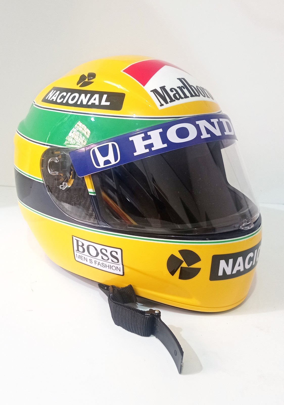 Helmet Ayrton Senna 1991 For Karting 