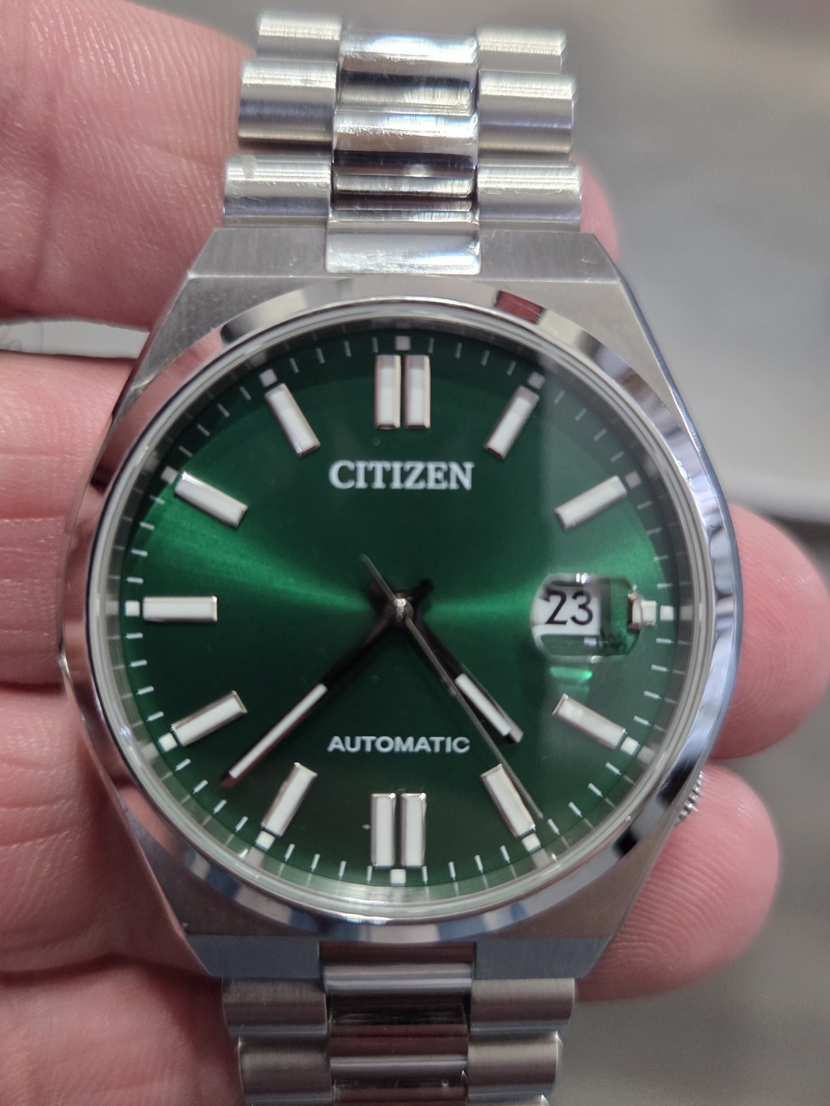 CITIZEN TSUYOSA Collection NJ0150-81X Mechanical Automatic Watch Green Dial 40mm CITIZEN TSUYOSA Collection NJ0150-81X Mechanical Automatic Watch Green Dial 40mm