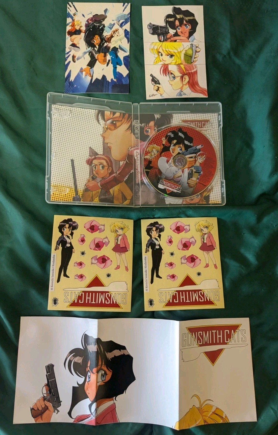 Gunsmith Cats Explosive Edition 2019 AnimEigo Blu-ray Sonoda Kenichi Kodansha Gunsmith Cats Explosive Edition 2019 AnimEigo Blu-ray Sonoda Kenichi Kodansha