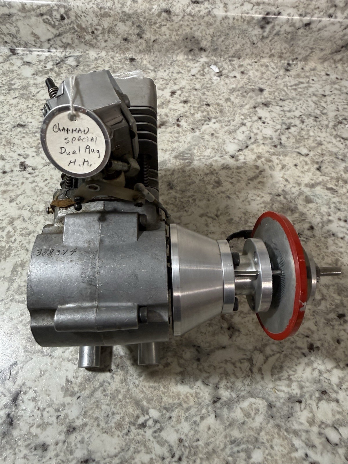 VTG Doug Chapman Custom Race Zenoah G38 Dual Plug Gasoline RC Airplane Motor