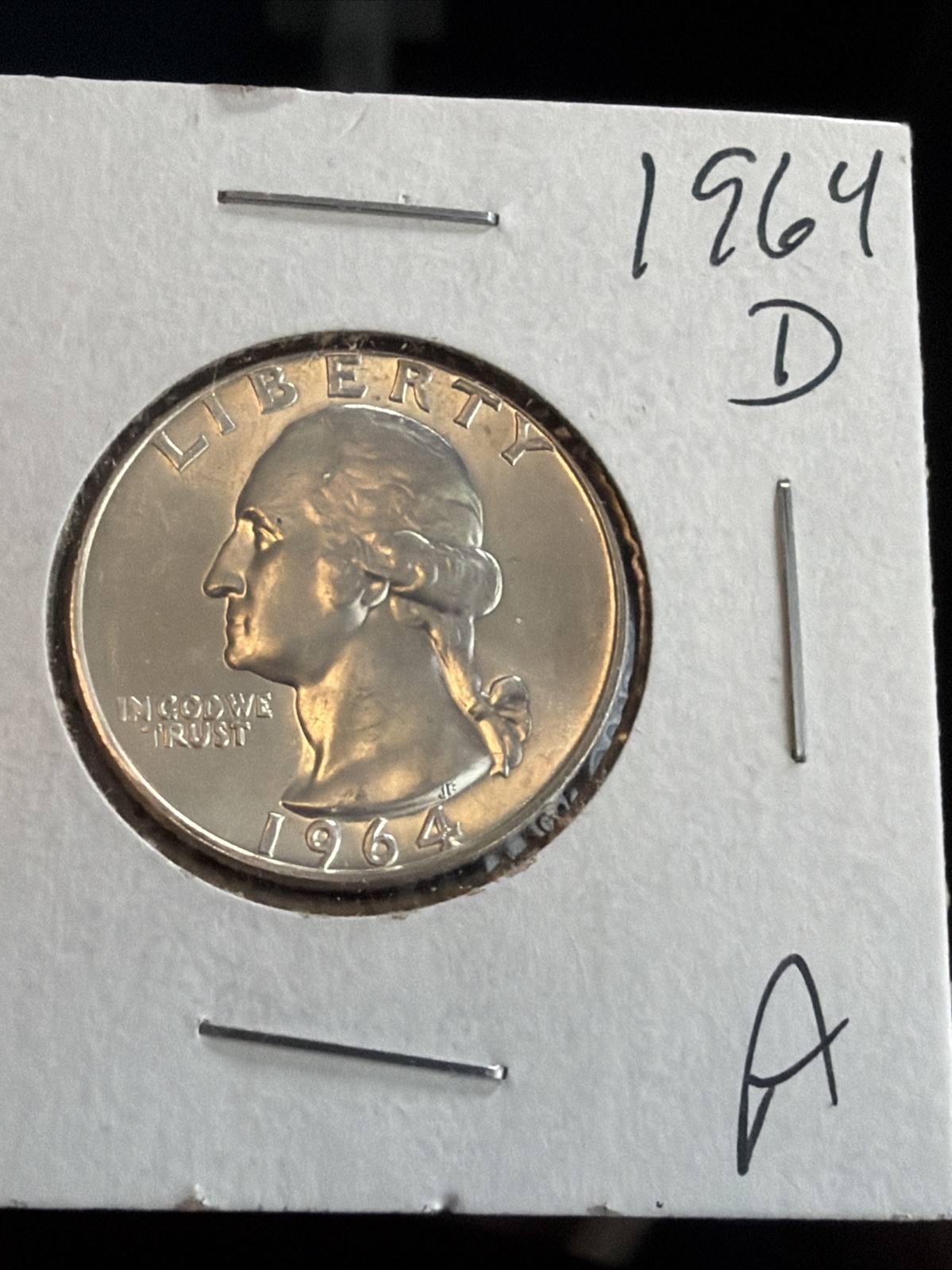 1964-D Washington Silver Quarter Uncirculated – 90% Silver 1964-D Washington Silver Quarter Uncirculated – 90% Silver