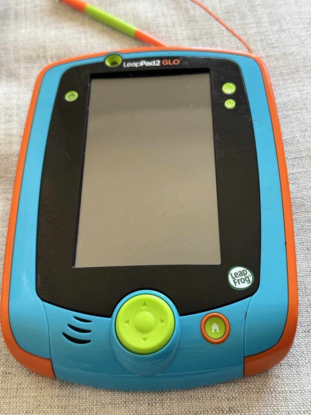 LeapFrog LeapPad2 GLO 5 Inches Screen Size Learning Tablet Blue Orange LeapFrog LeapPad2 GLO 5 Inches Screen Size Learning Tablet Blue Orange