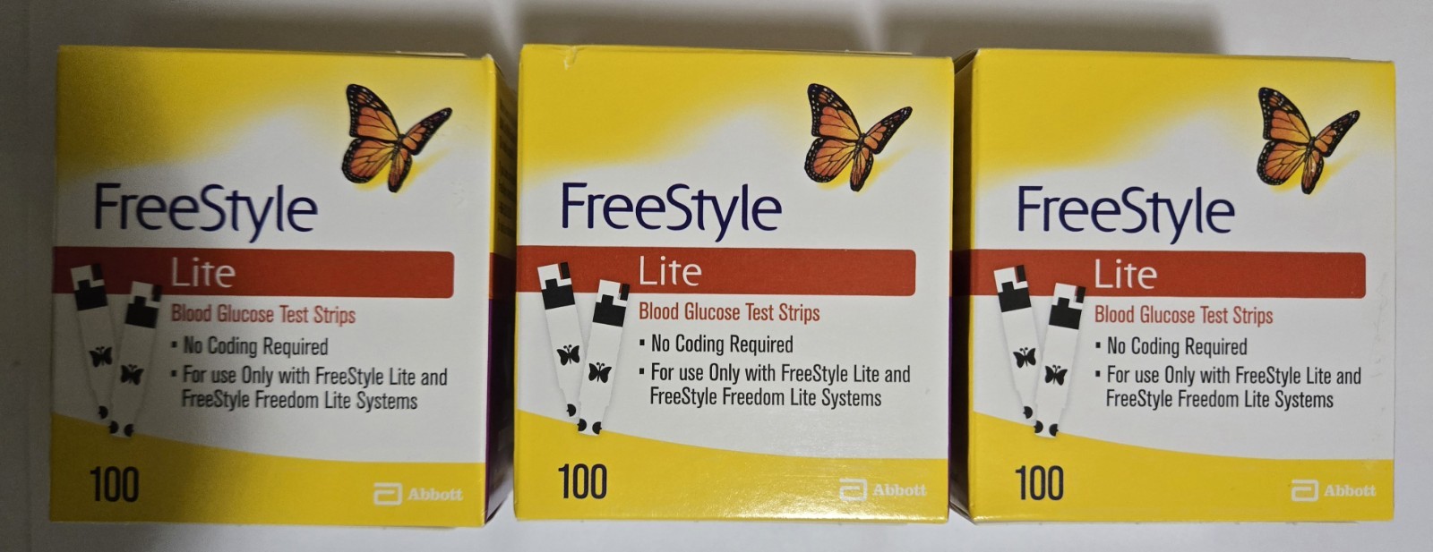 Freestyle Lite Glucose Blood Test Strips. 300ct. Exp. 04/2028 Freestyle Lite Glucose Blood Test Strips. 300ct. Exp. 04/2028