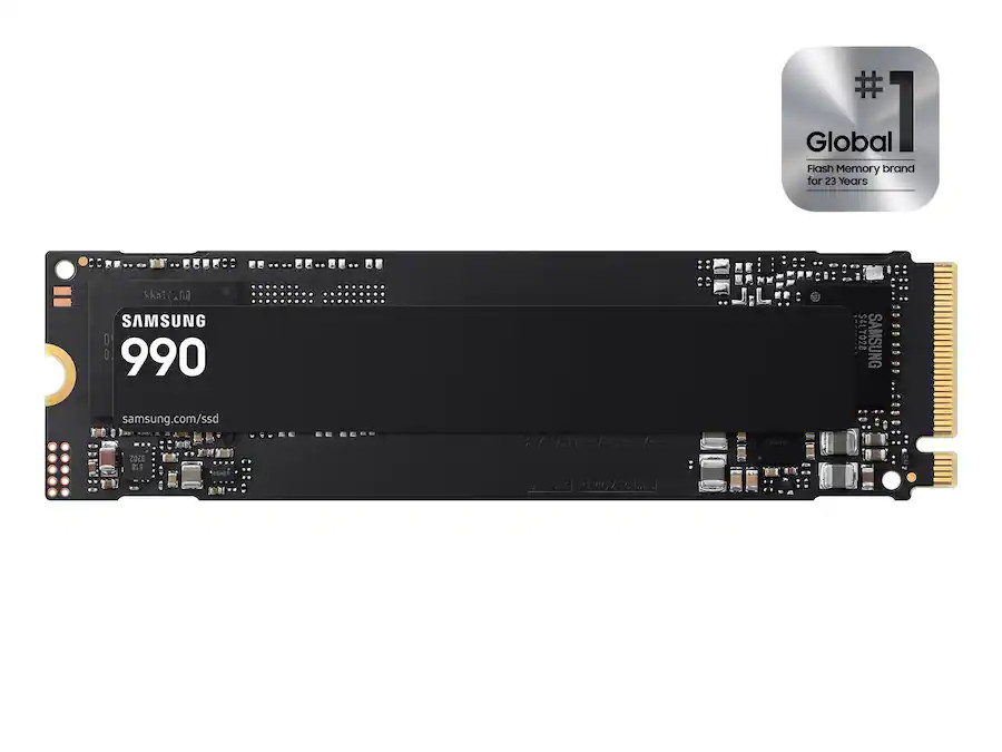 Samsung 990 1TB NVMe M.2 Internal SSD (MZ-V9V1T0B/AM) - OPEN BOX -1 Samsung 990 1TB NVMe M.2 Internal SSD (MZ-V9V1T0B/AM) - OPEN BOX -1