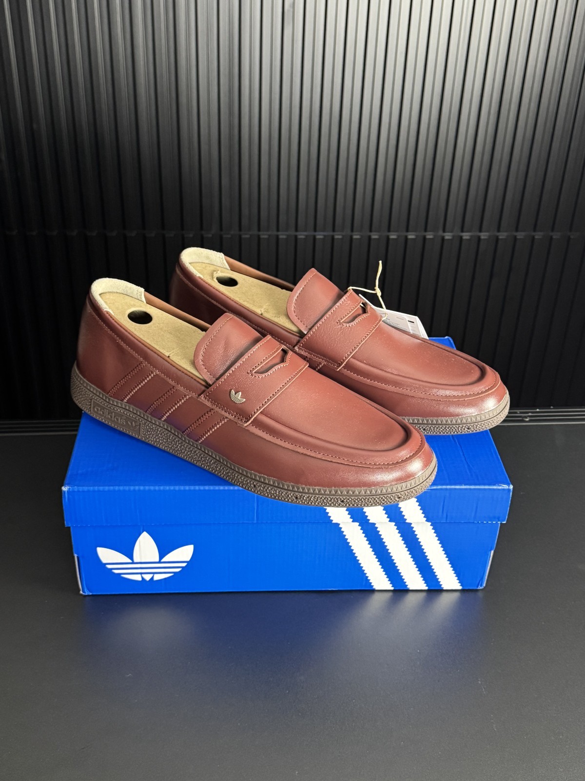 Adidas Originals Handball Spezial Loafer Unisex Casual Sneakers in Brown KJ5787 Adidas Originals Handball Spezial Loafer Unisex Casual Sneakers in Brown KJ5787
