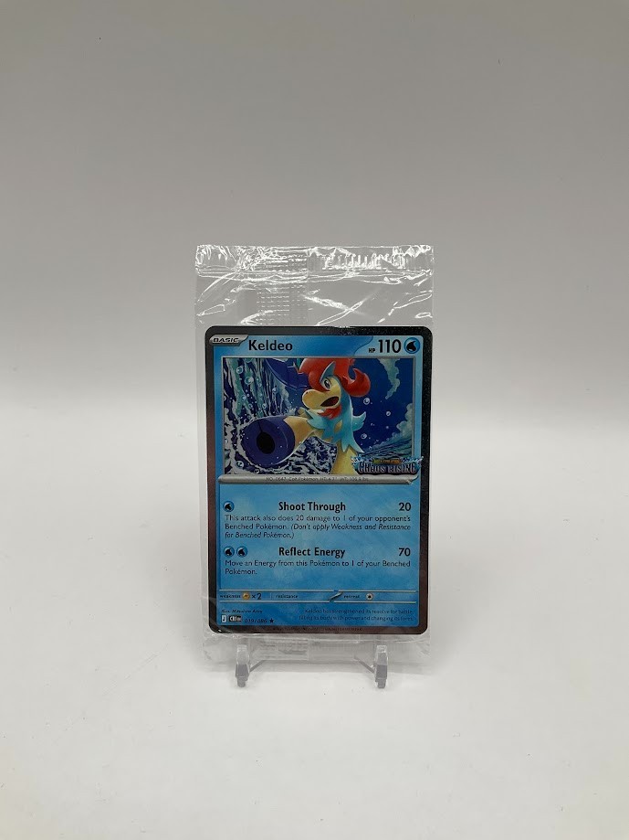 Keldeo Pokemon Chaos Rising Promo #019 Sealed Keldeo Pokemon Chaos Rising Promo #019 Sealed