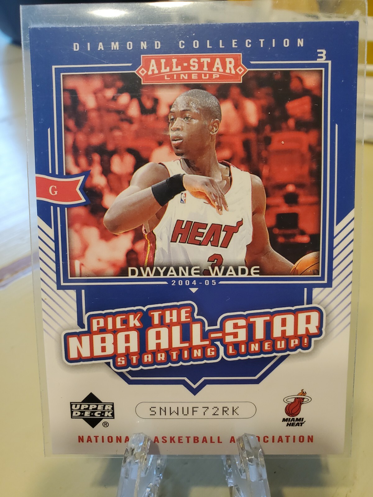 04-05 Upper Deck All-Star Lineup All-Stars/e-Cards Dwyane Wade HOF (Miami Heat)
