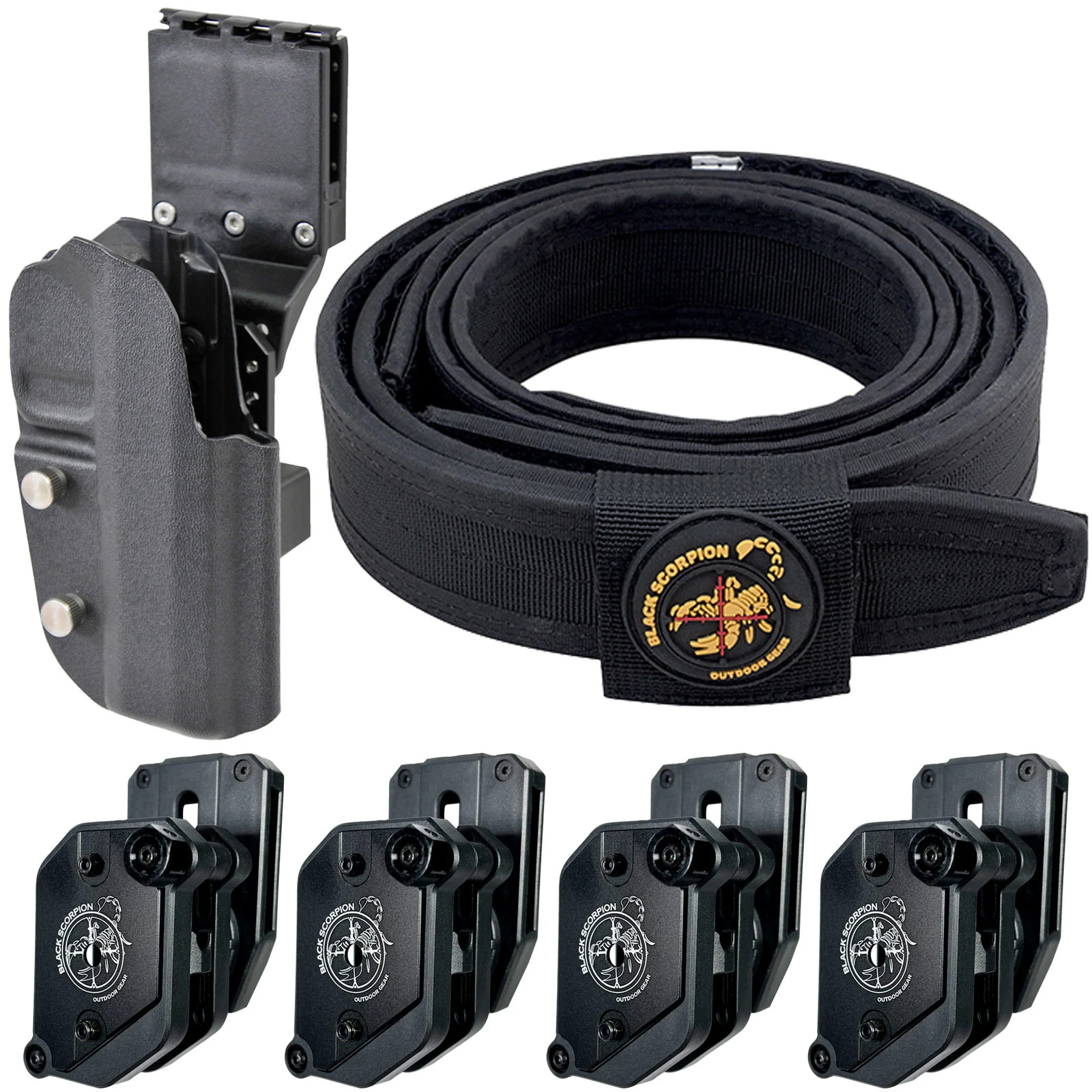 Pro Competition Rig fits CZ P-09 - Holster, Belt, 4 Mag Pouches USPSA IPSC