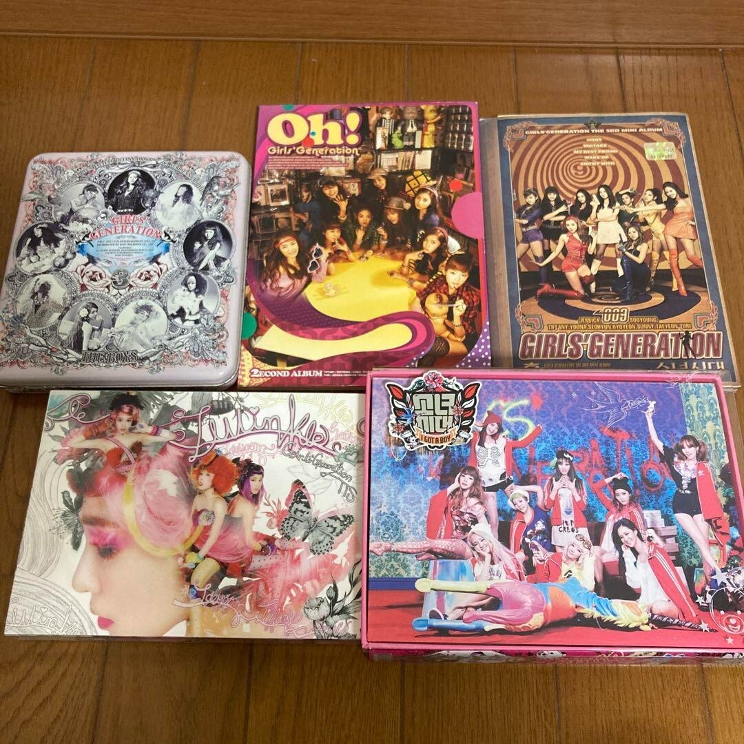 SNSD Korea Japan 5CD Girls Generation oh HOOT THE BOYS I Got A Boy