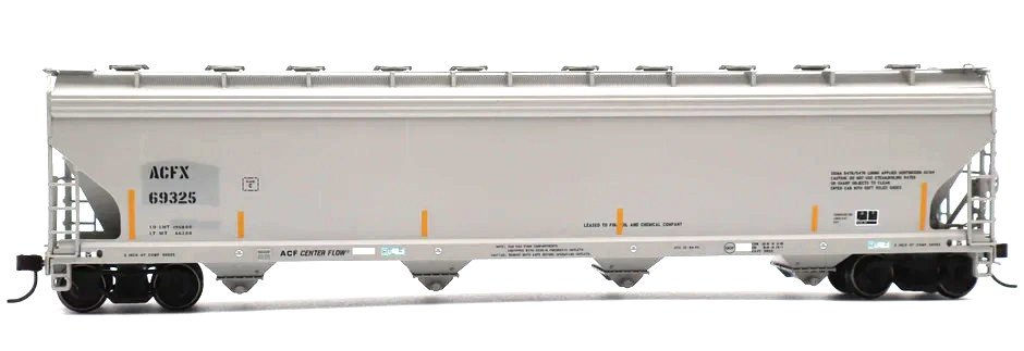 Atlas HO Scale ACF 5800 CENTERFLOW COVERED HOPPER ACFX #69329 ~ 20007669 Atlas HO Scale ACF 5800 CENTERFLOW COVERED HOPPER ACFX #69329 ~ 20007669