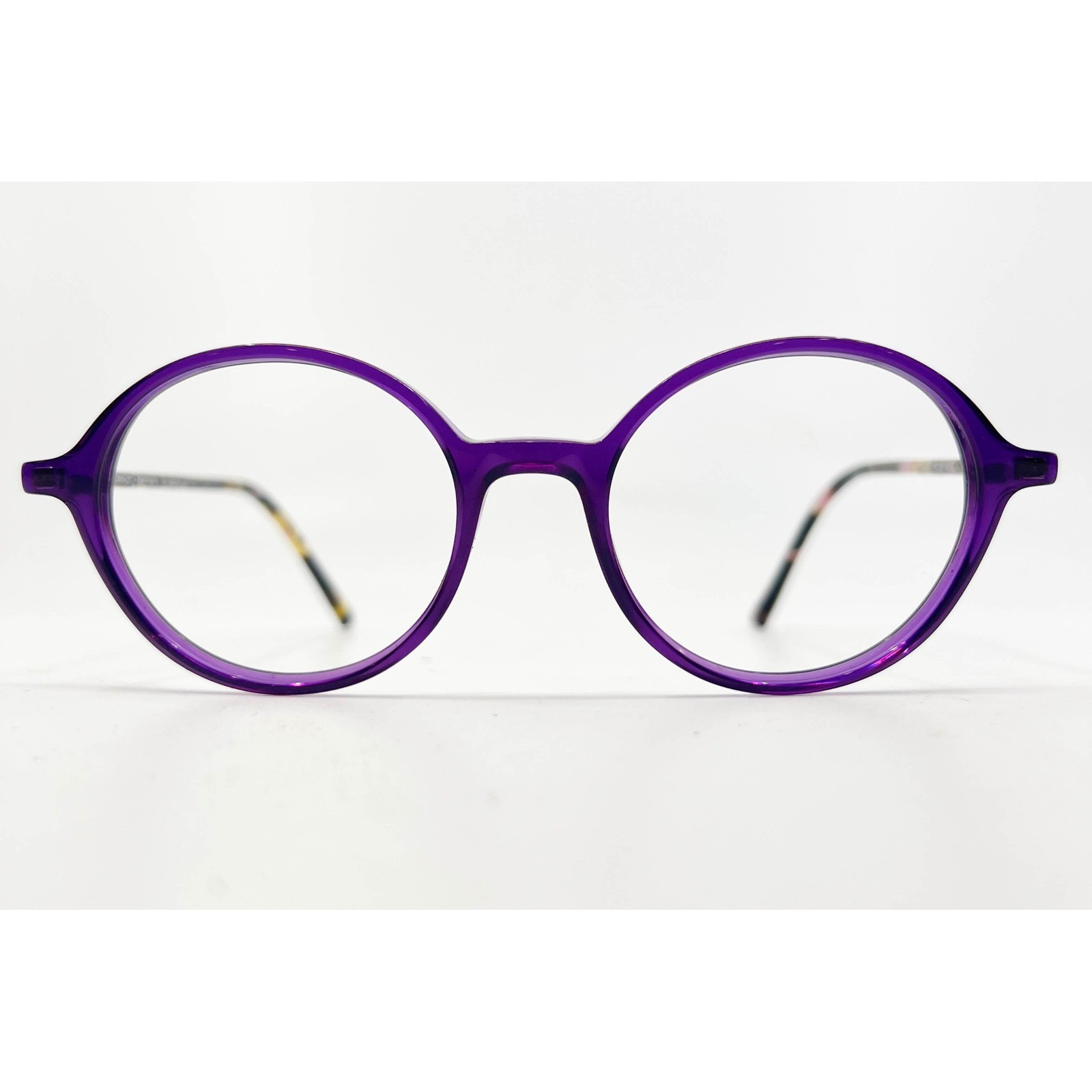 ProDesign Denmark Danish Round Purple Eyeglasses Frame 4765 C 3032 48-18-140