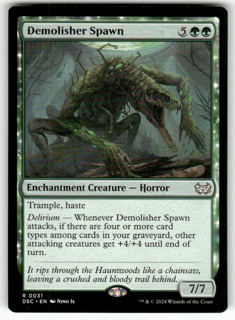 Demolisher Spawn 31 Commander: Duskmourn: House of Horror MTG NM