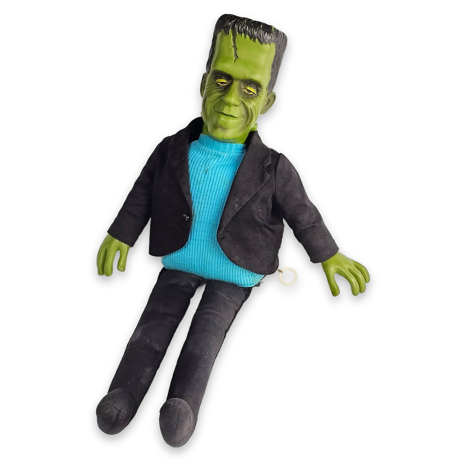 Mattel 1964 Herman Munster Doll The Munsters Pull String Vintage Plush